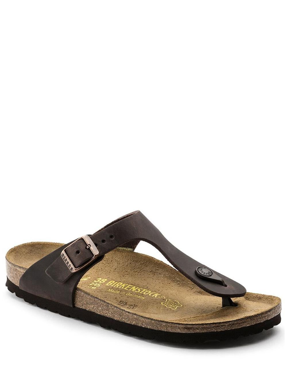 Birkenstock Sandalo Unisex Gizeh 743831 Habana