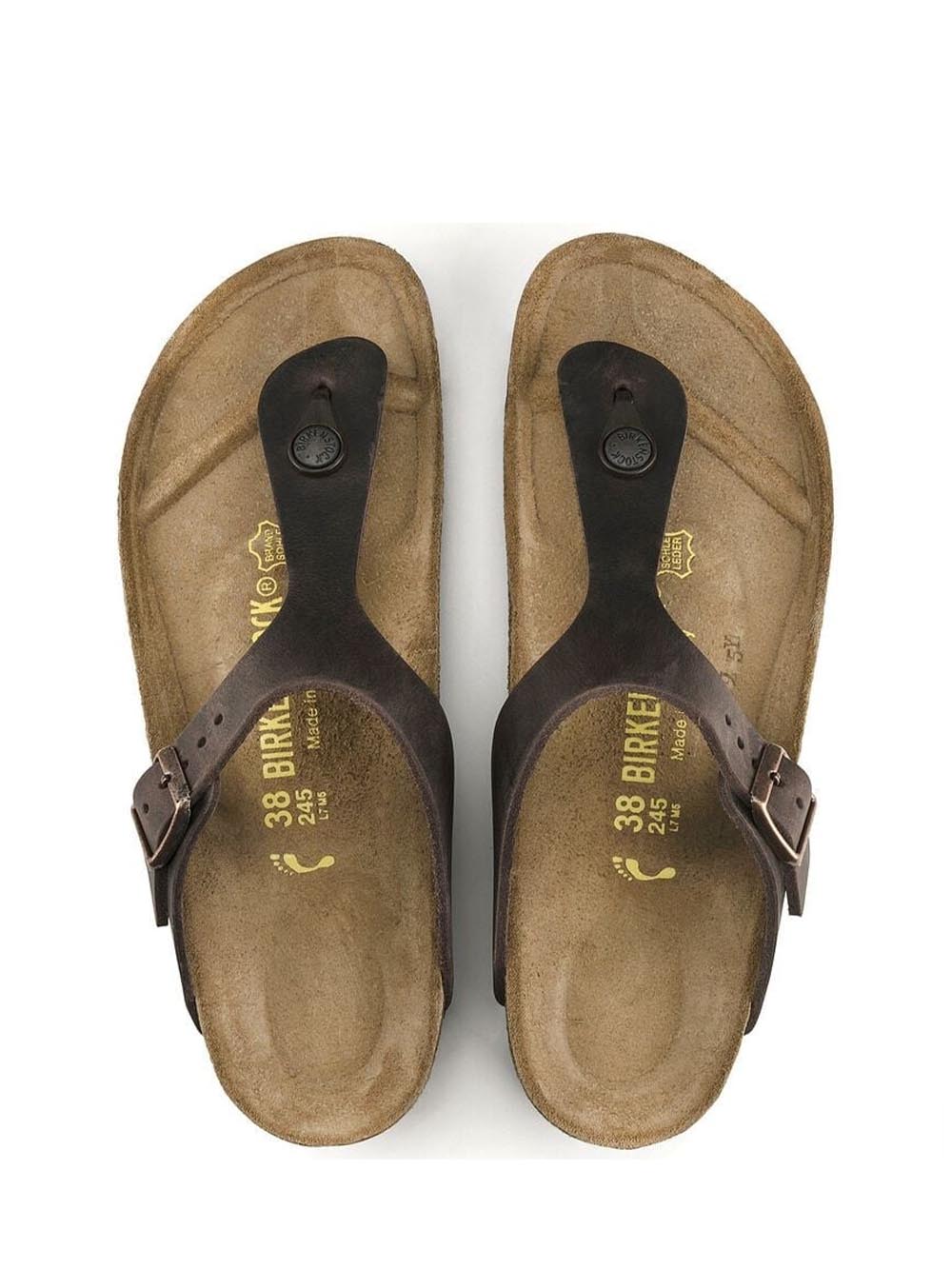Birkenstock Sandalo Unisex Gizeh 743831 Habana