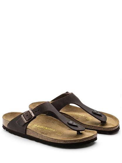 Birkenstock Sandalo Unisex Gizeh 743831 Habana
