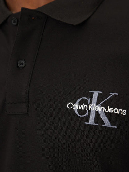 Calvin Klein Polo Uomo J30j325664 Nero