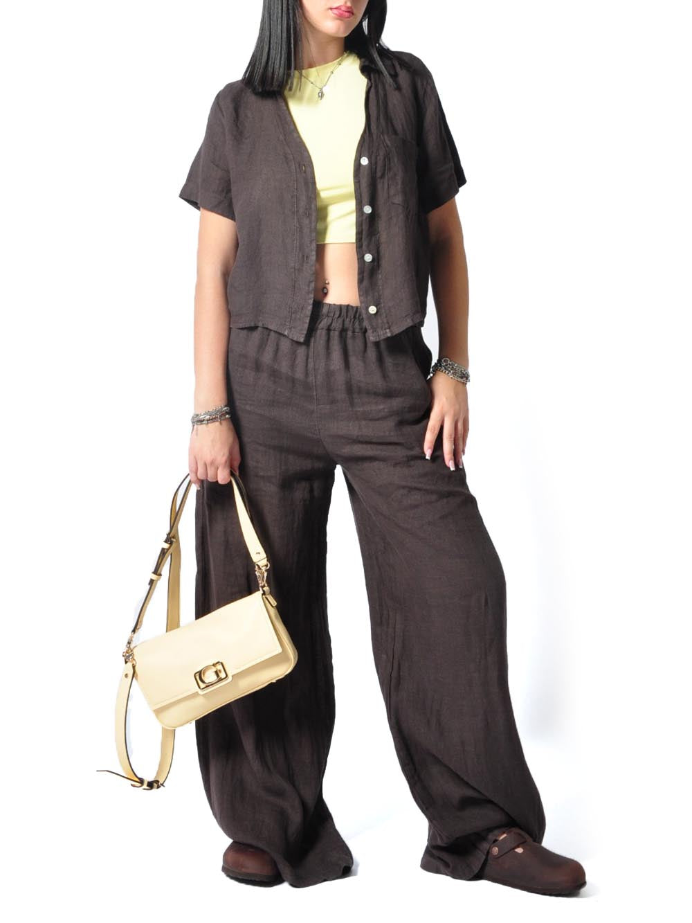 CHORAL Pantalone Donna 5pt030888d Moro