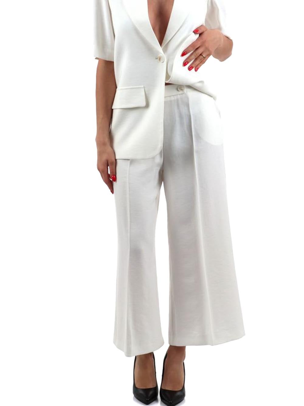 CHORAL Pantalone Donna Pa192mail Bianco