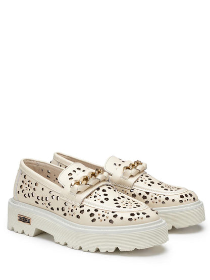 Cult Mocassini Donna Slash 4447 Clw444701 Panna