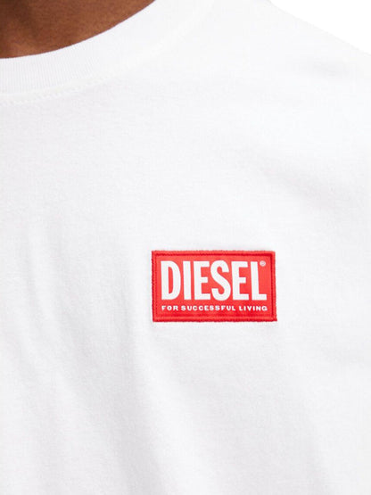 Diesel T-shirt Uomo T-Boxt Lab A14947 Bianco