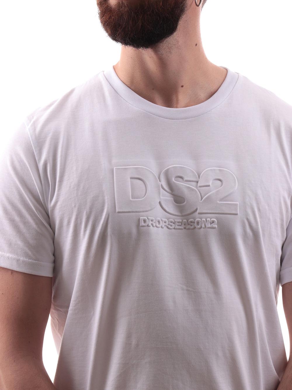 Ds2 T-shirt Uomo Ss25213 Bianco