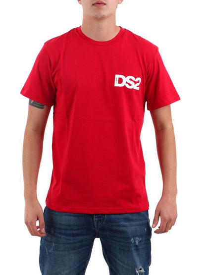 Ds2 T-shirt Uomo Ss25264 Rosso