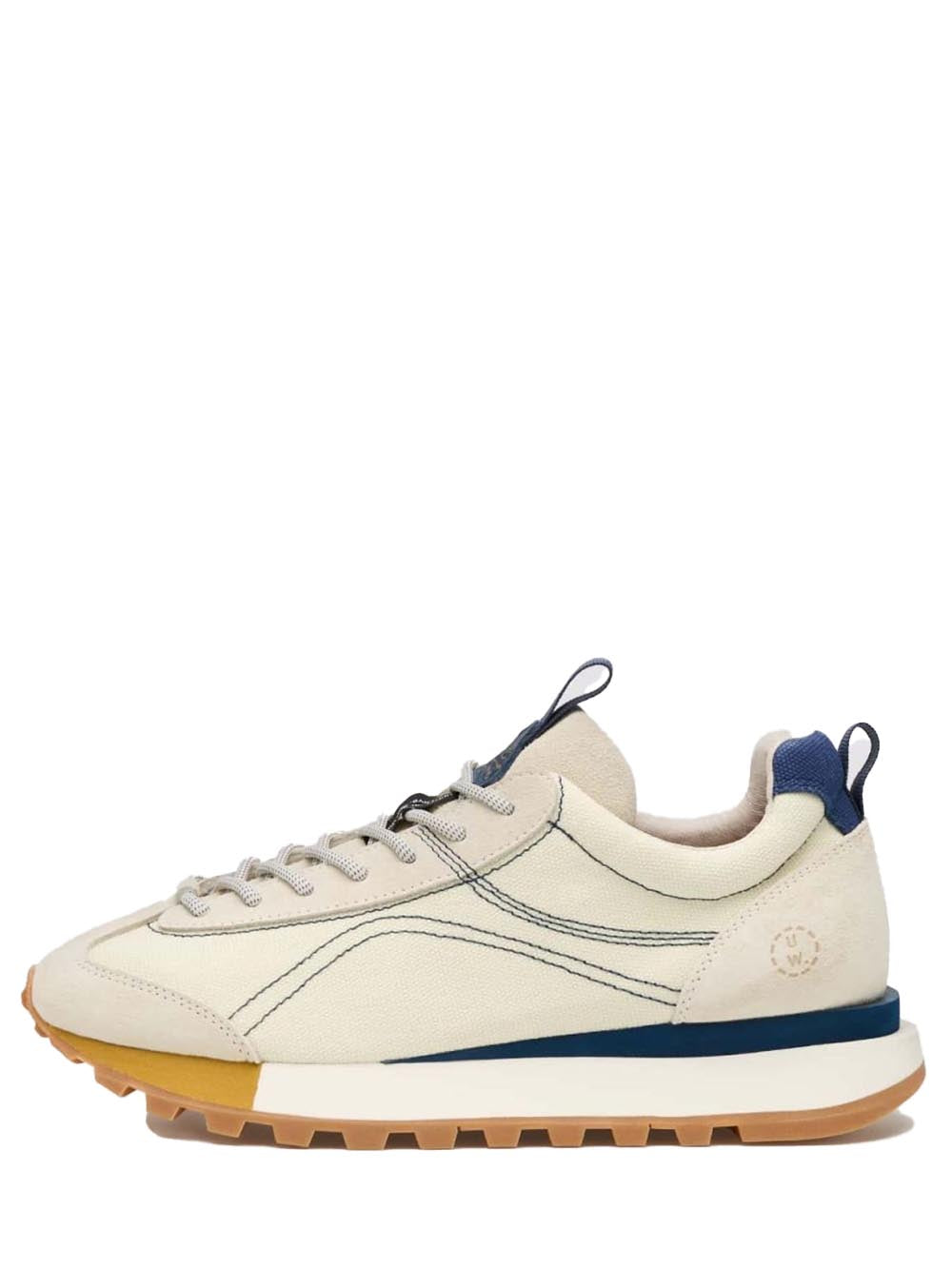 Flower Mountain Sneaker Uomo New Asuka Uni 201910501 Panna