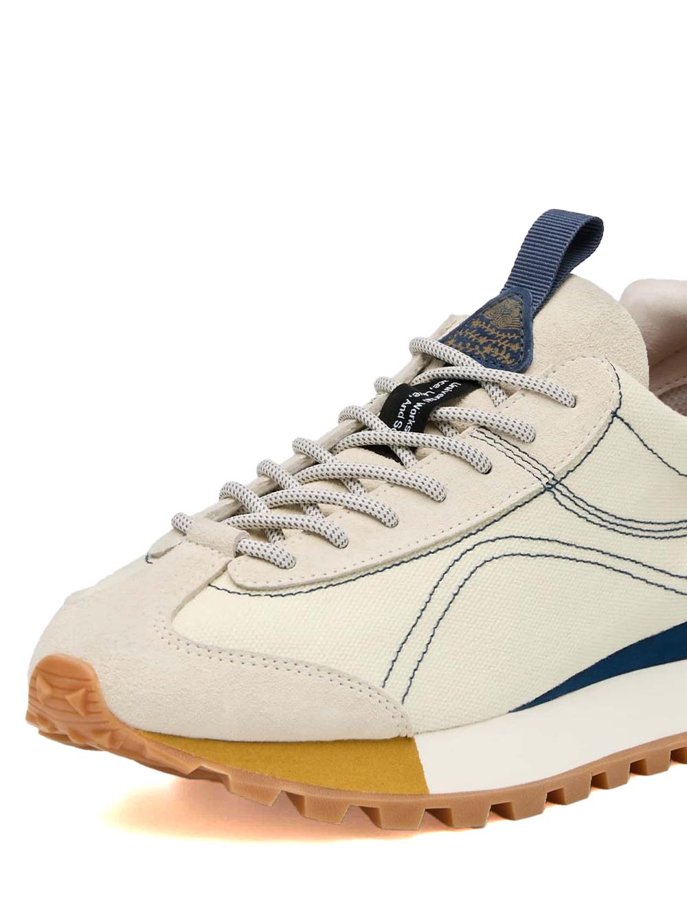 Flower Mountain Sneaker Uomo New Asuka Uni 201910501 Panna