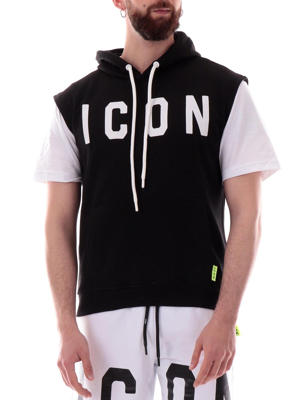 ICON Felpa Uomo Icus2s5f020 Nero