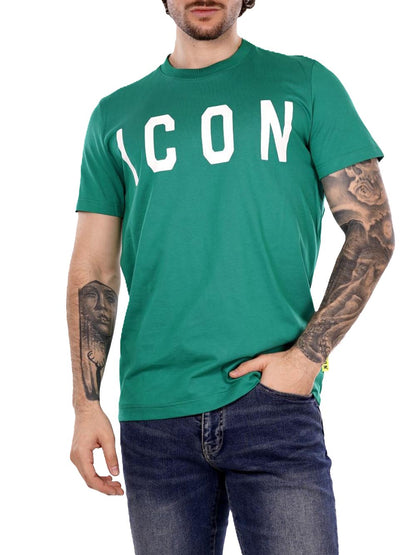 ICON T-shirt Uomo Icus2s5t021 Verde