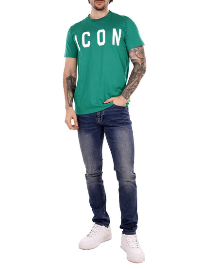 ICON T-shirt Uomo Icus2s5t021 Verde