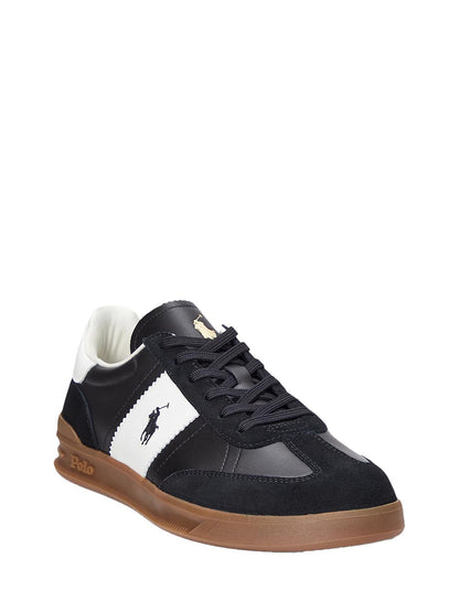 Polo Ralph Lauren Sneaker Uomo Heritage Aera 809954903 Nero
