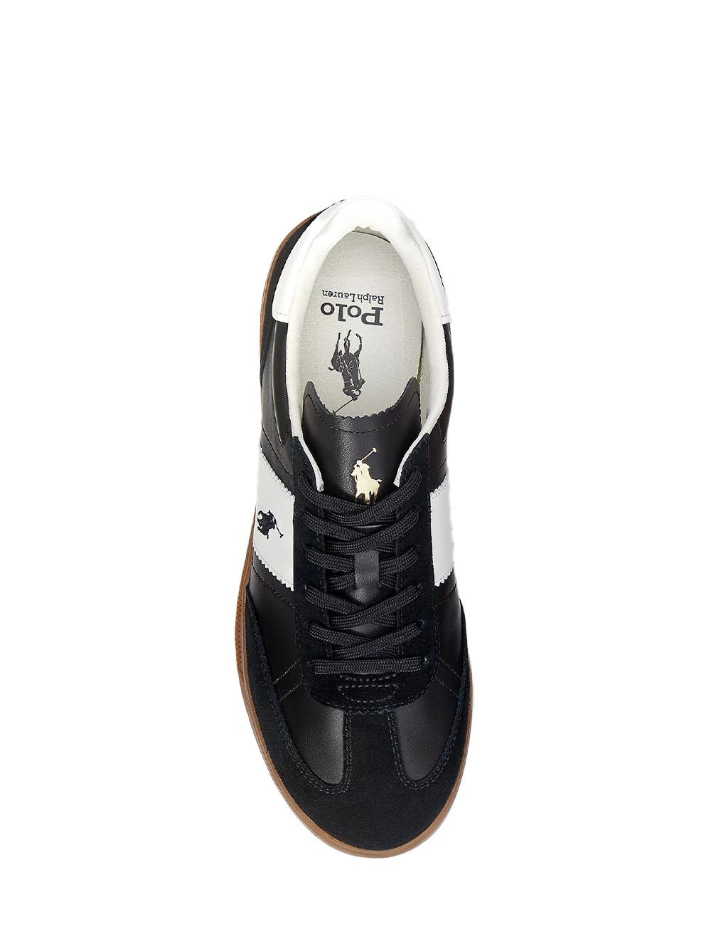 Polo Ralph Lauren Sneaker Uomo Heritage Aera 809954903 Nero