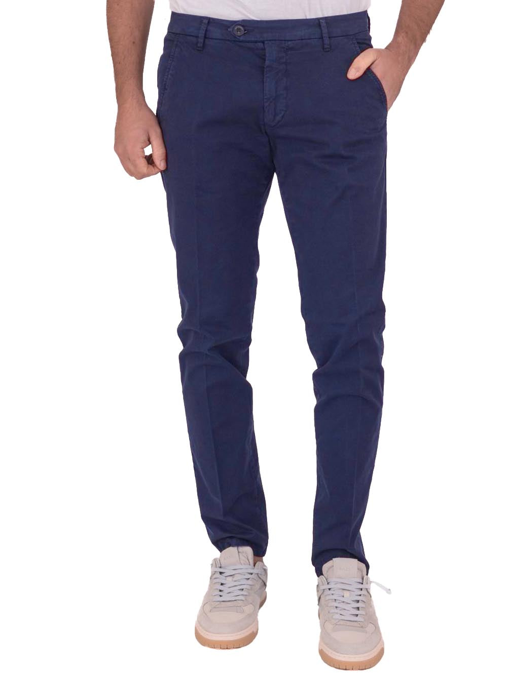 Roy Roger's Pantalone Uomo New Rolf Man Rru013 C925 Bluette