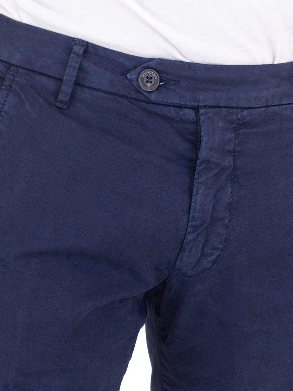 Roy Roger's Pantalone Uomo New Rolf Man Rru013 C925 Bluette