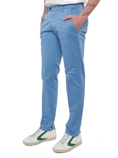 Roy Roger's Pantalone Uomo New Rolf Man Rru013 C925 Azzurro
