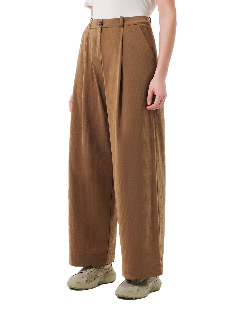 RRD Roberto Ricci Designs Pantalone Donna Extralight Mic W Straight Wom P 25871 Marrone