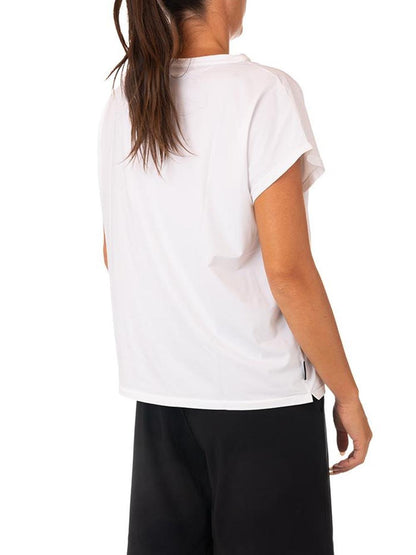 RRD Roberto Ricci Designs T-shirt Donna Oxford Gdy Suquare Wom 25704 Bianco
