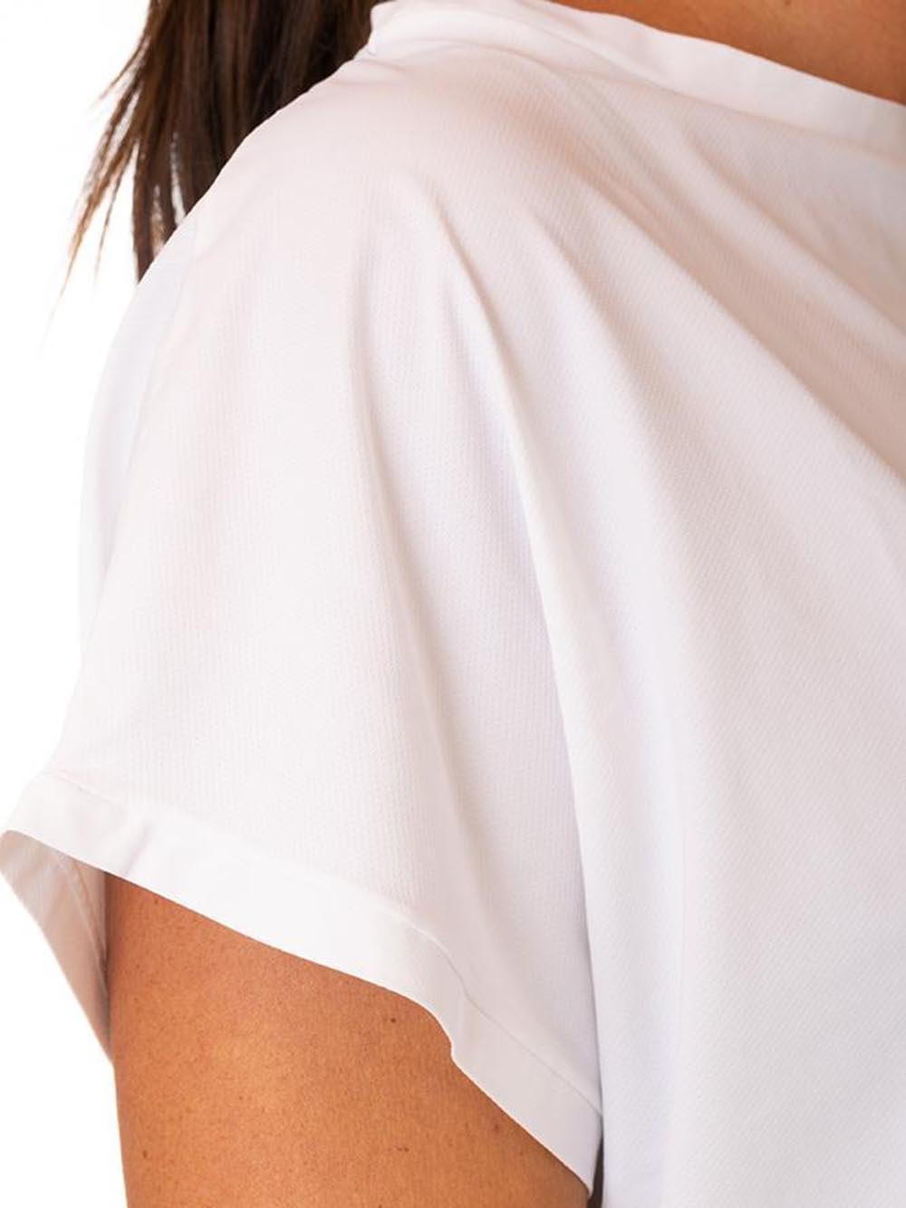 RRD Roberto Ricci Designs T-shirt Donna Oxford Gdy Suquare Wom 25704 Bianco