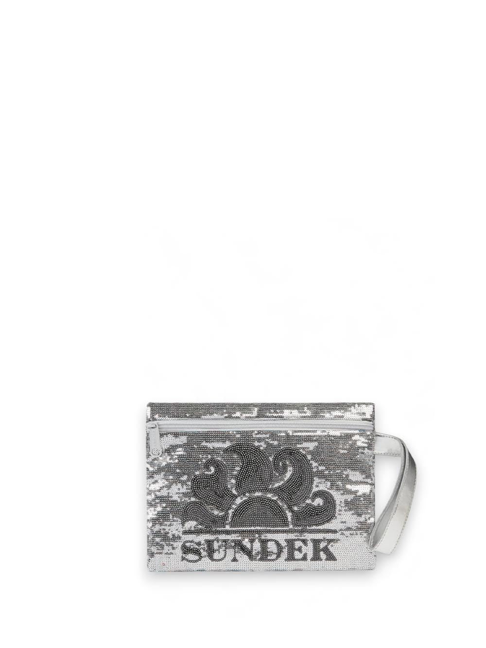 Sundek Pochette Donna Aw912abpa400 Argento