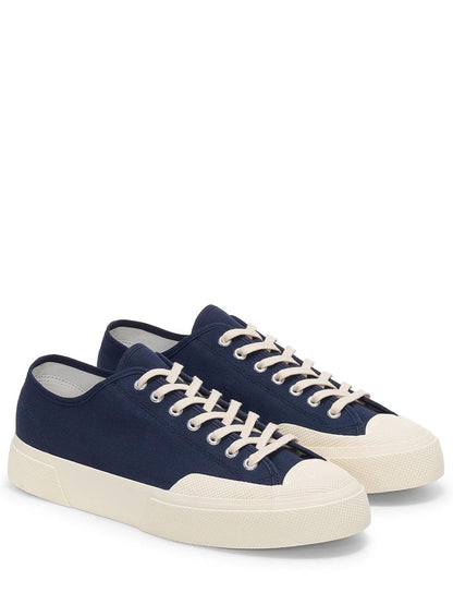 Superga Sneaker Unisex 2432 Works Low Cut Cotton Canvas Blu