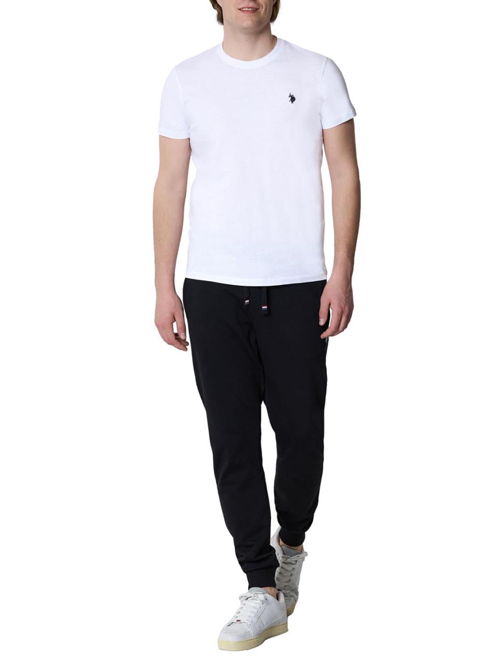 U.S. Polo Assn. T-shirt Uomo Mick Us41154004 Bianco