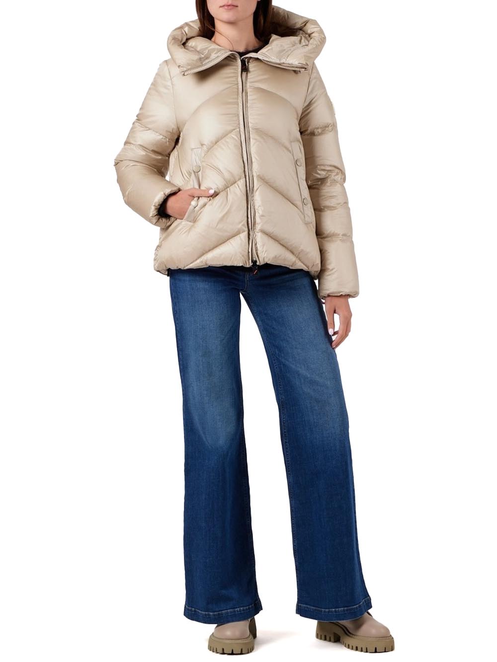 After Label Giubbino Donna Helsinkin051 Avorio