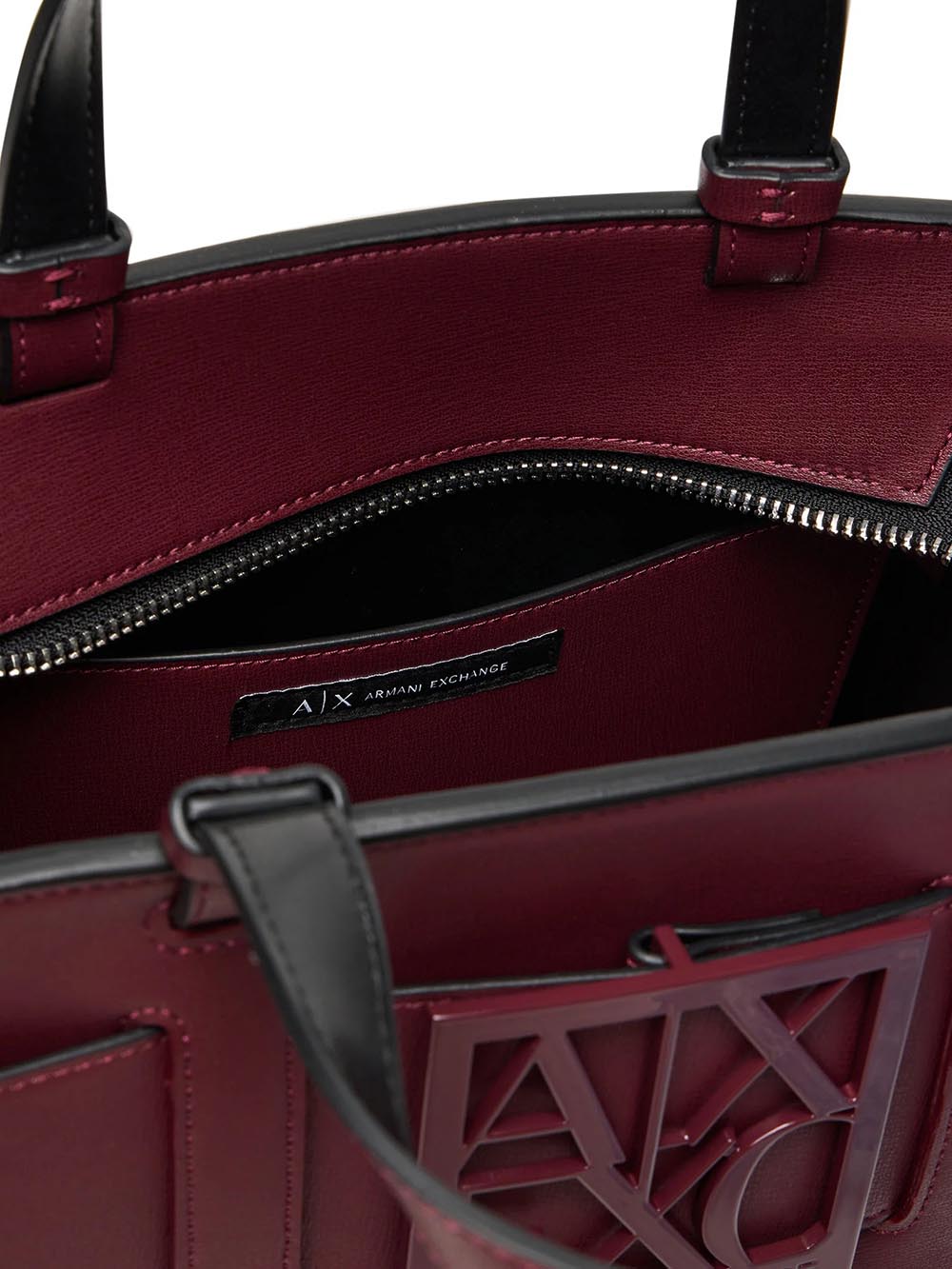 Armani Exchange Borsa a Mano Donna 942690 0a874 Bordeaux