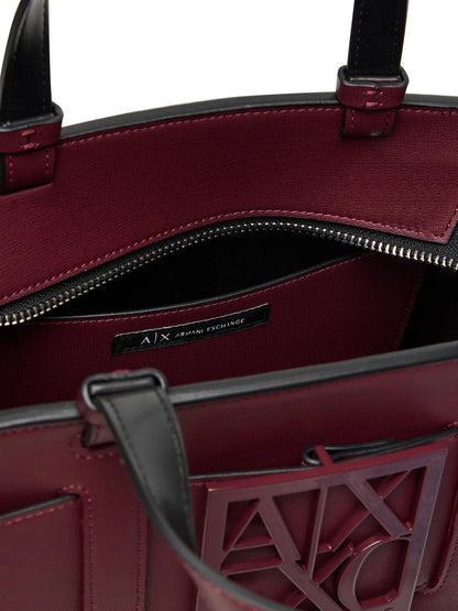 Armani Exchange Borsa a Mano Donna 942690 0a874 Bordeaux