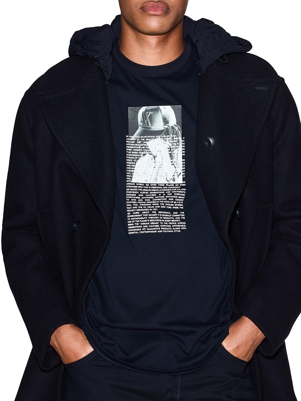 Armani Exchange Giacca Uomo Xm001120 Af16596 Blu