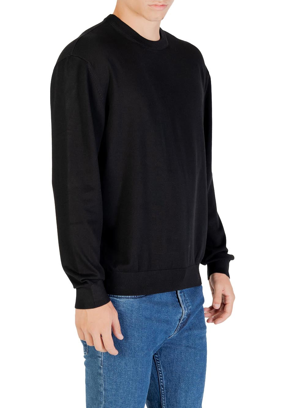 Armani Exchange Pullover Uomo Xm001278 Af10454 Nero