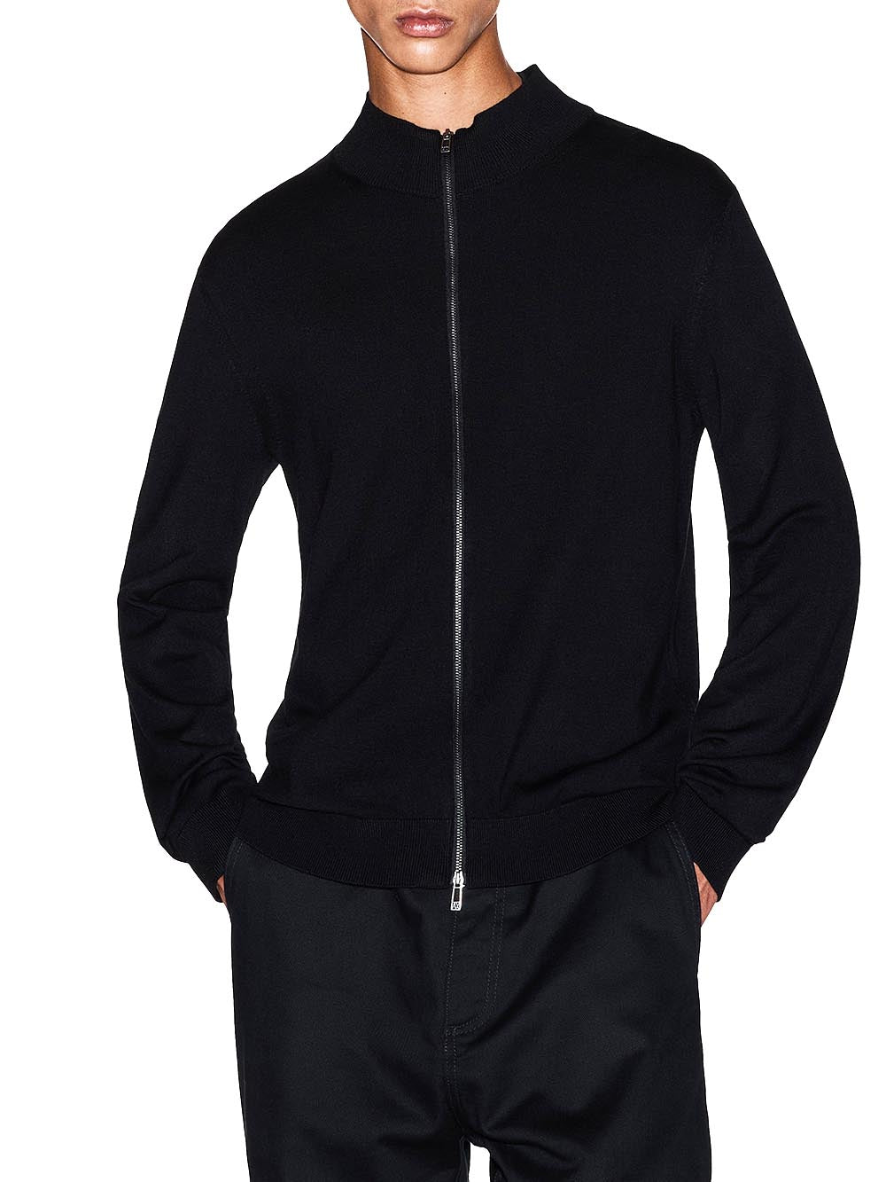 Armani Exchange Cardigan Uomo Xm001279 Af10454 Nero