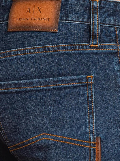 Armani Exchange Jeans Uomo Xm001512 Af17098 R Blu