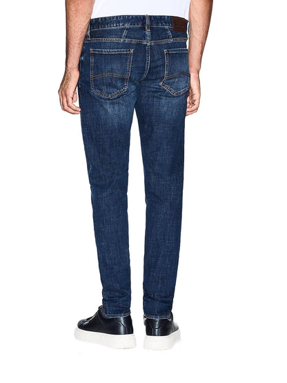 skinny Armani Exchange Jeans Uomo Xm001512 Af17098 Scuro