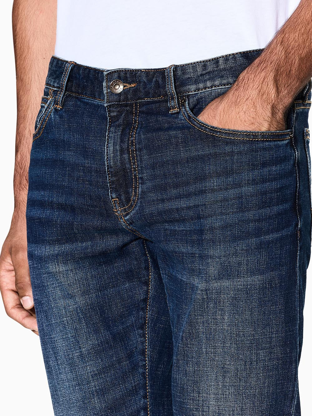 skinny Armani Exchange Jeans Uomo Xm001512 Af17098 Scuro