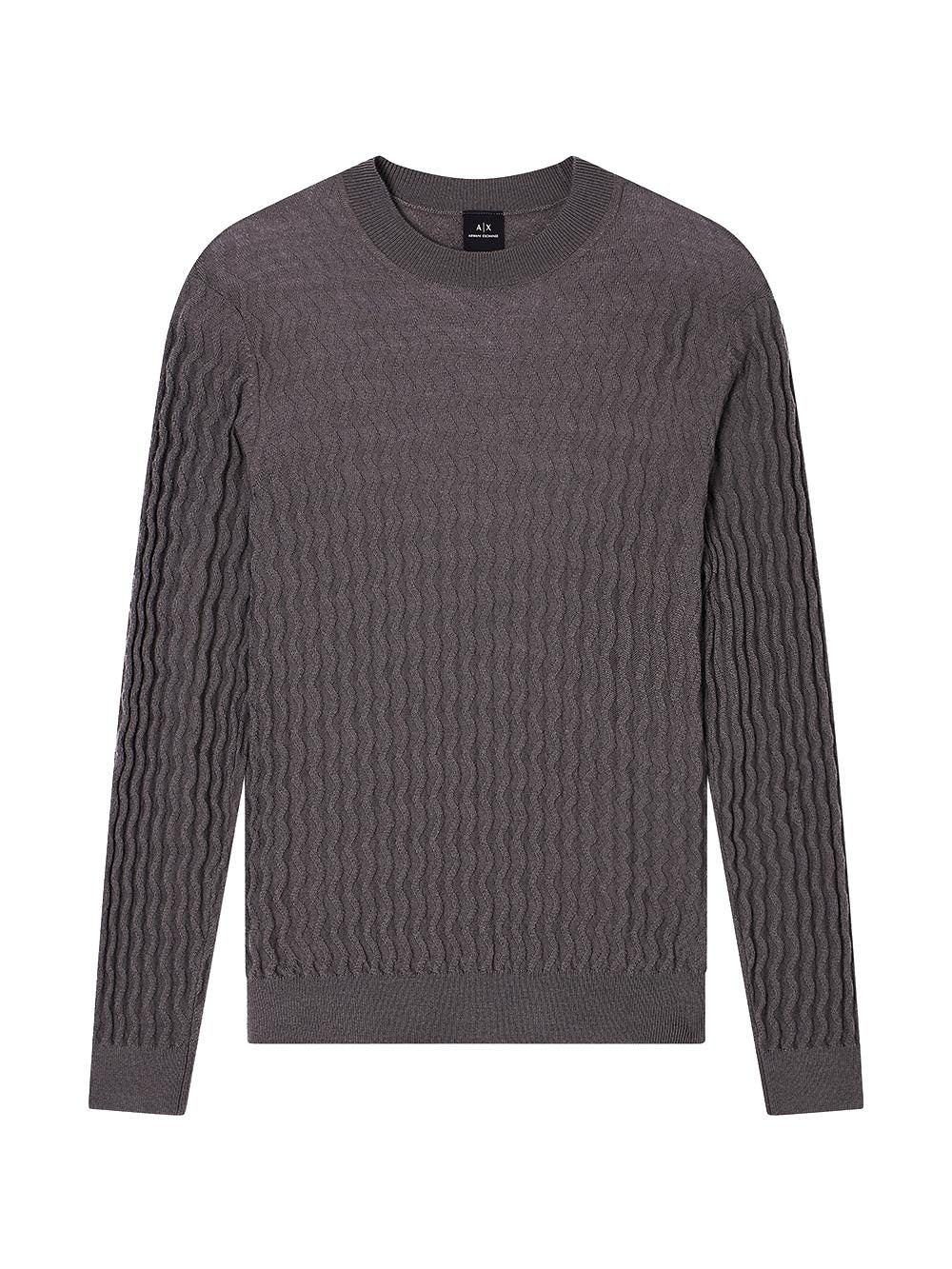 Armani Exchange Pullover Uomo Xm001560 Af11982 Grigio