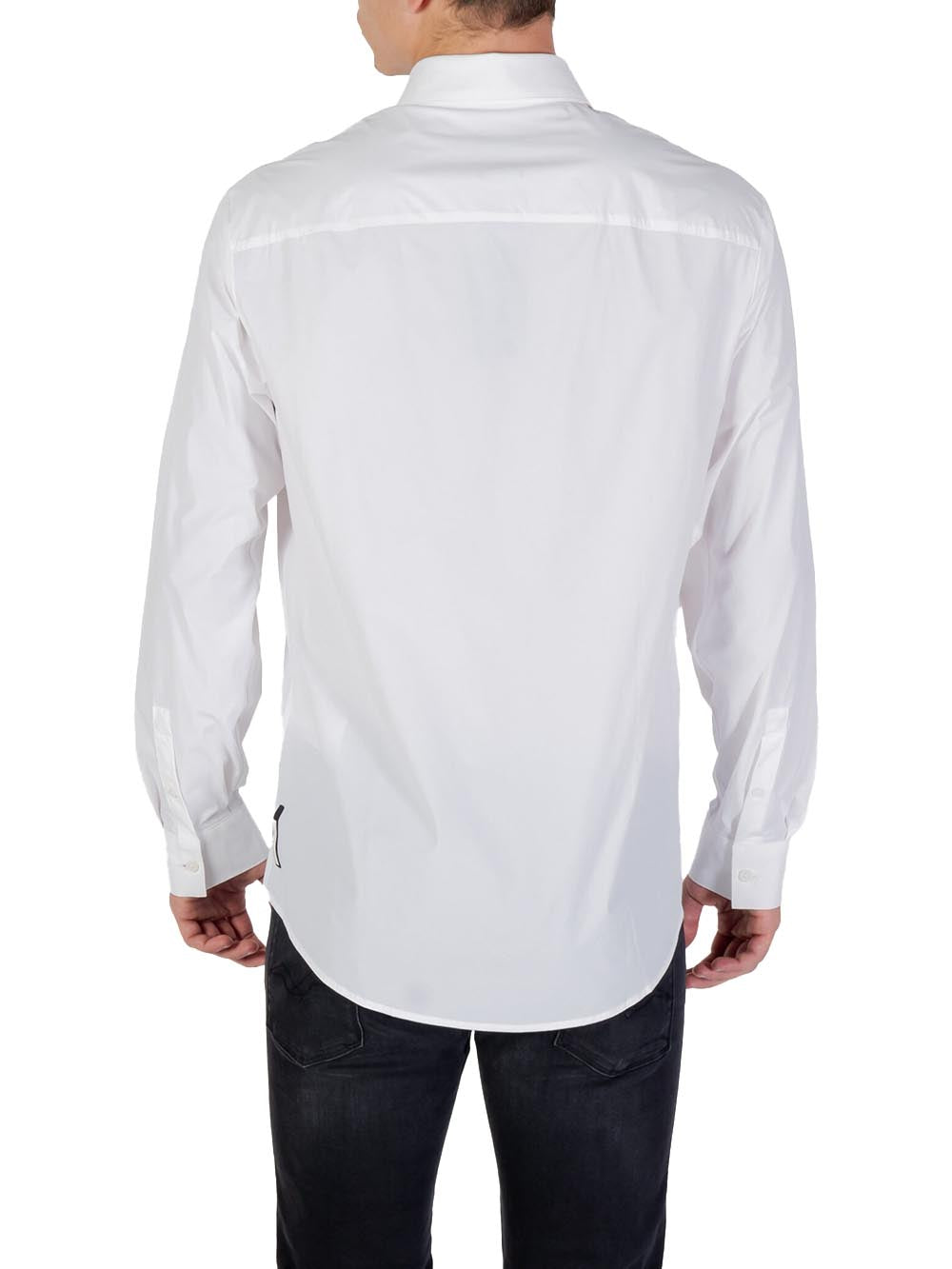 Armani Exchange Camicia Uomo Xm001567 Af19193 Bianco