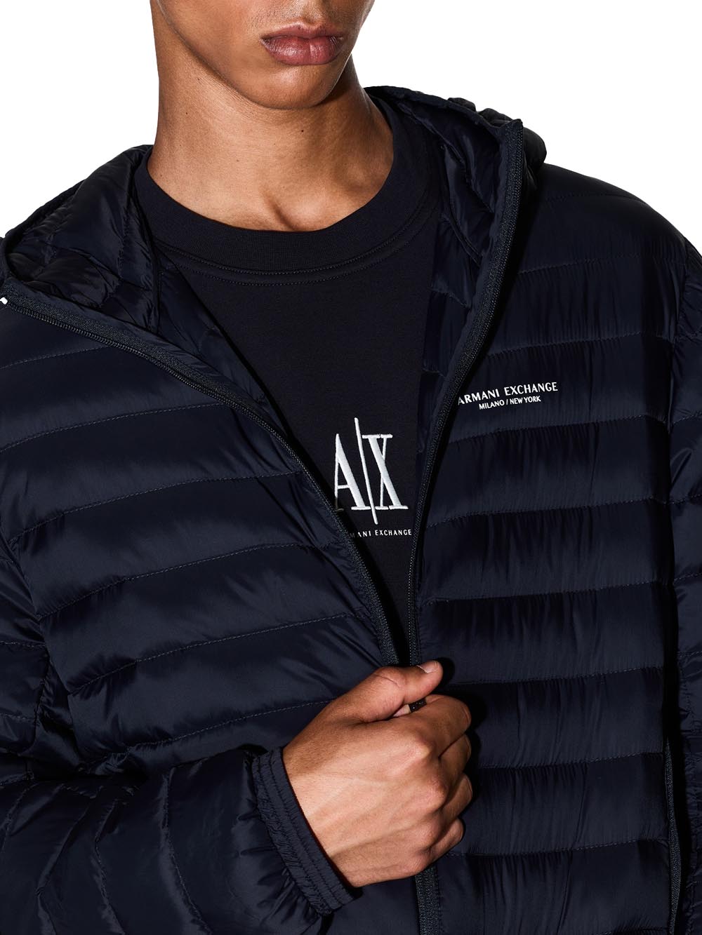 Armani Exchange Giubbino Uomo Xm001577 Af16927 Blu