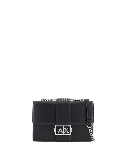 Armani Exchange Borsa a Tracolla Donna Xw000070 Af12039 Nero
