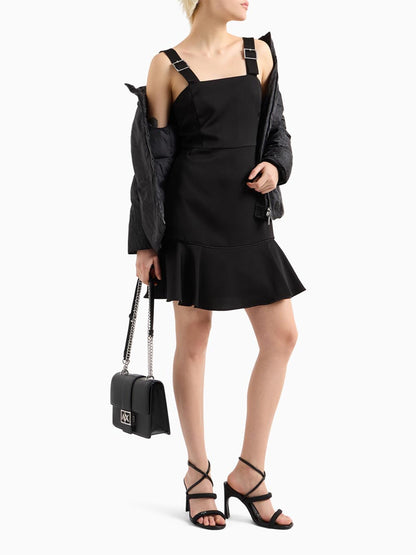 Armani Exchange Borsa a Tracolla Donna Xw000070 Af12039 Nero