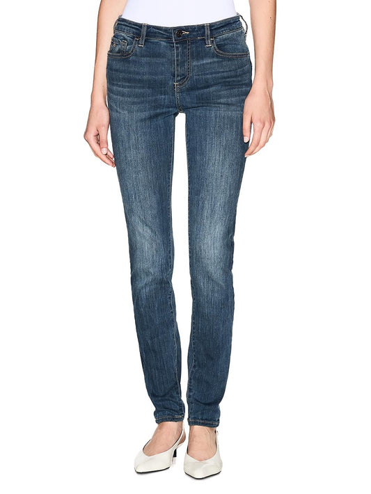 Armani Exchange Jeans Donna Xw000129 Af10863 Blu