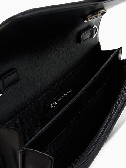 Armani Exchange Portafoglio Donna Xw000358 Af12039 Nero