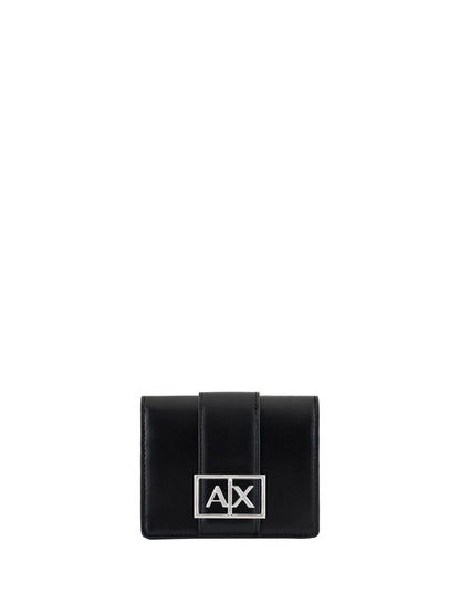 Armani Exchange Portafoglio Donna Xw000360 Af12039 Nero