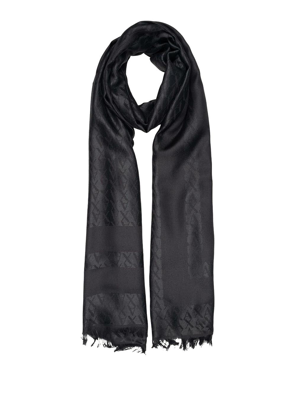 Armani Exchange Sciarpa Donna Xw001408 Af16977 Nero