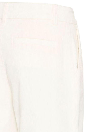 B-young Pantalone Donna 20818086 Panna