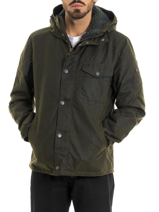 Barbour International Giubbino Uomo Mwx1372 Verde oliva