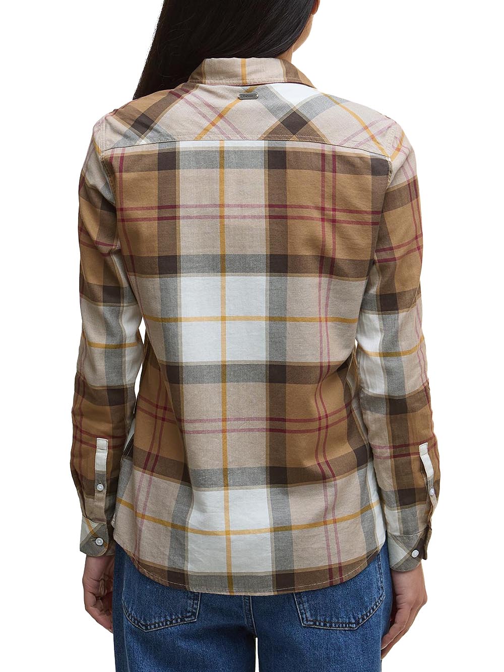 Barbour Camicia Donna Lsh1353 Cammello/beige