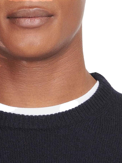 Barbour Pullover Uomo Mkn0584 Blu