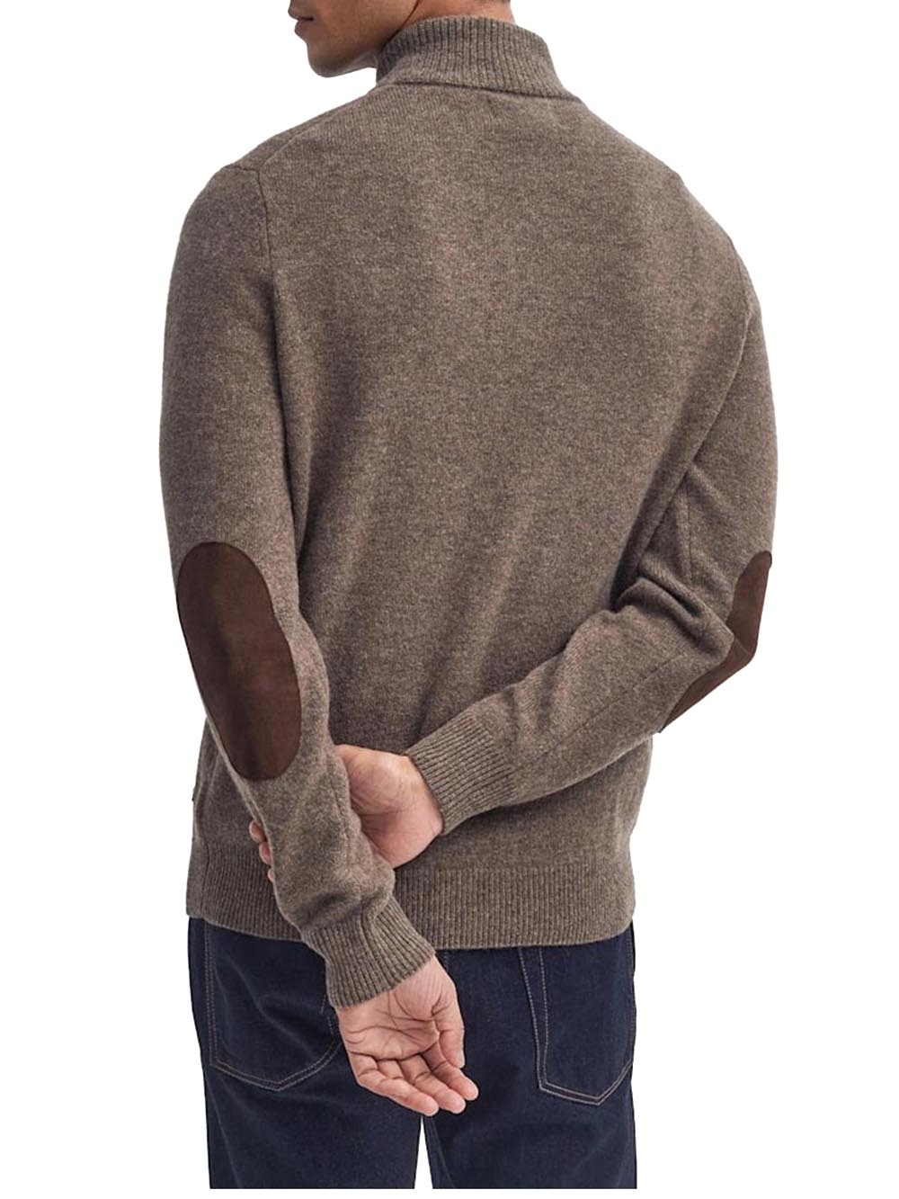 Barbour Pullover Uomo Mkn0585 Marrone