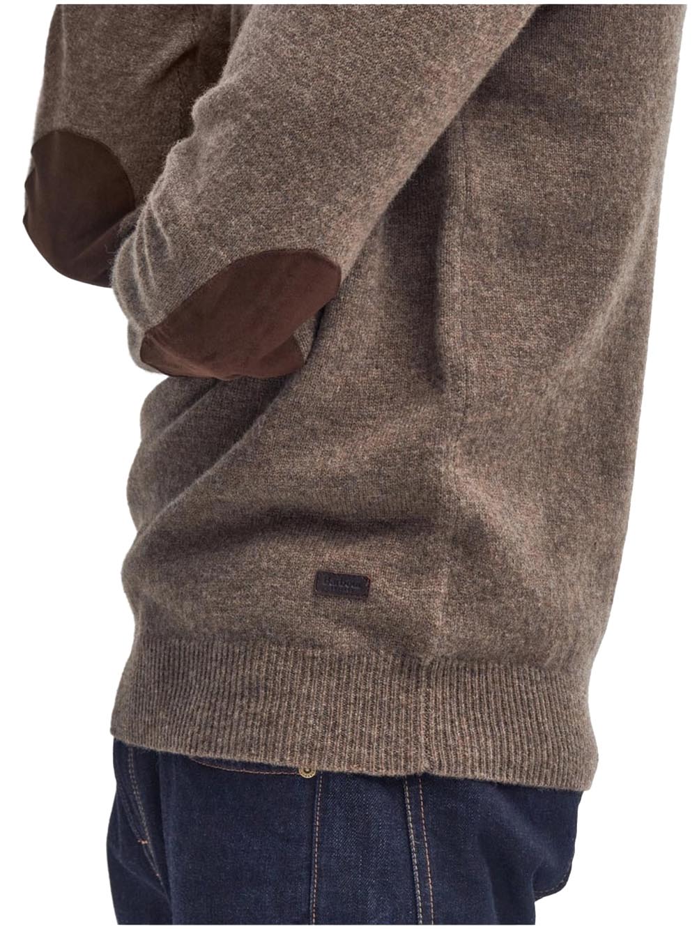 Barbour Pullover Uomo Mkn0585 Marrone